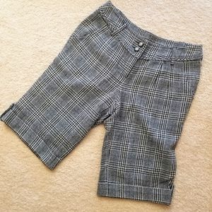 Winter Plaid Capri Pants